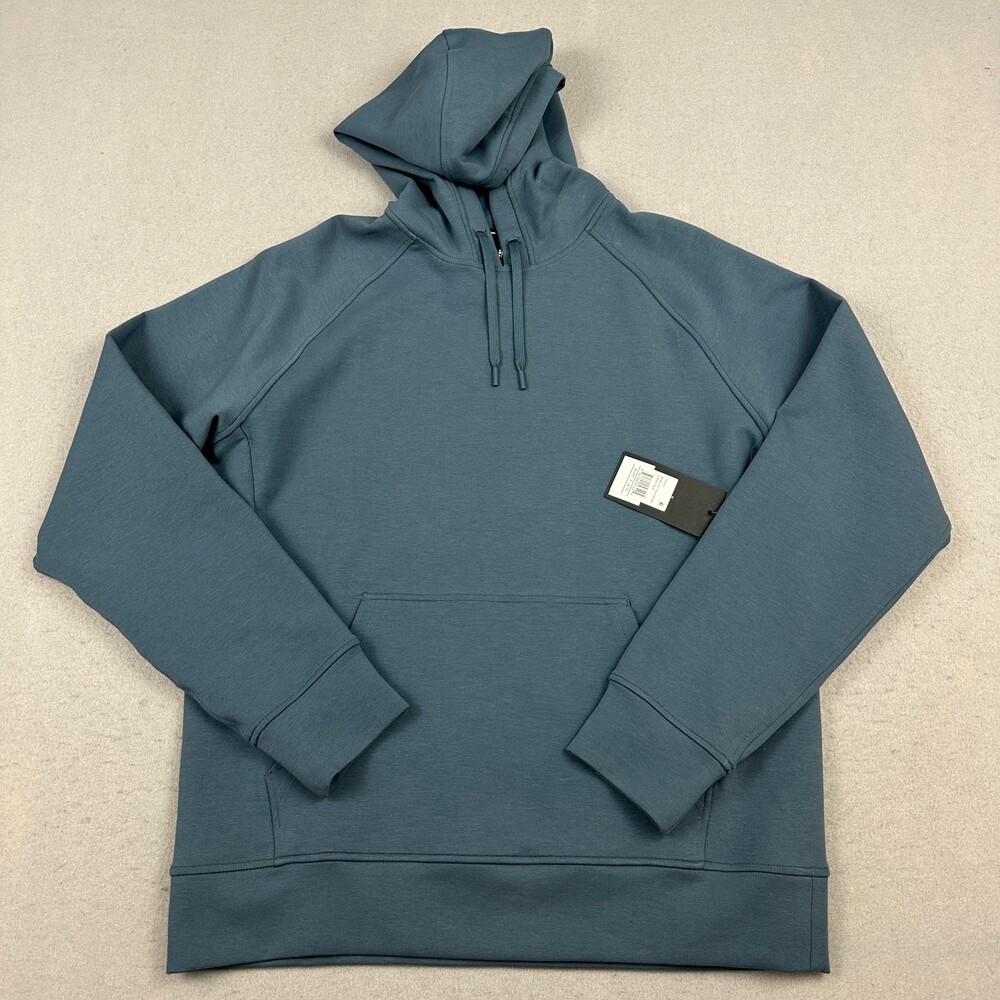 Ten Thousand Sweatshirt Men Large Admiral Blue Midweight Tech Hoodie Performance